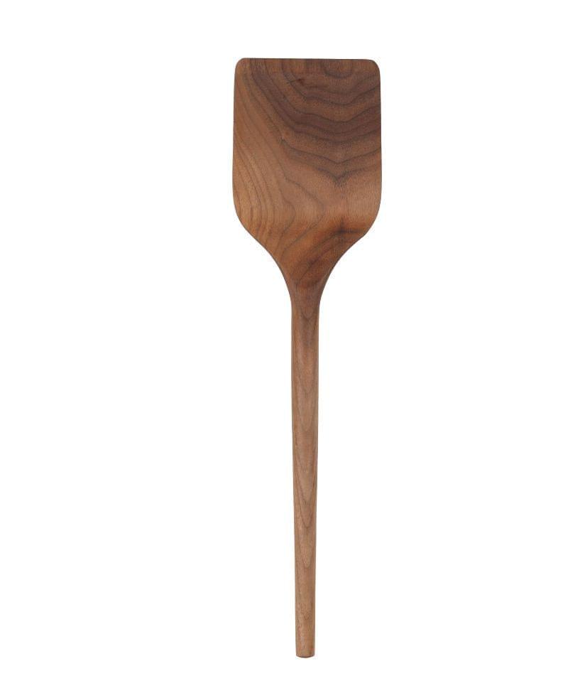 Walnut Wood Kitchen Utensil Set, Handcrafted Natural Cooking Tool, Nontoxic, Plastic-Free, Safe for Nonstick Cookware, Kitchen Wedding Gift