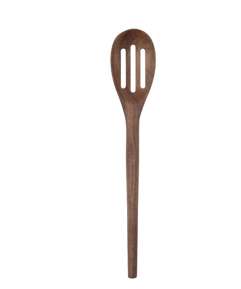 Walnut Wood Kitchen Utensil Set, Handcrafted Natural Cooking Tool, Nontoxic, Plastic-Free, Safe for Nonstick Cookware, Kitchen Wedding Gift